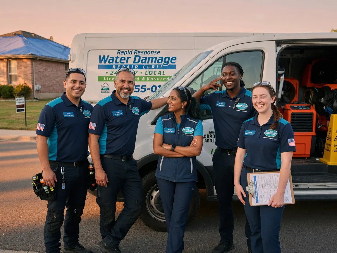 Water Damage Restoration company in Quinlan, TX
