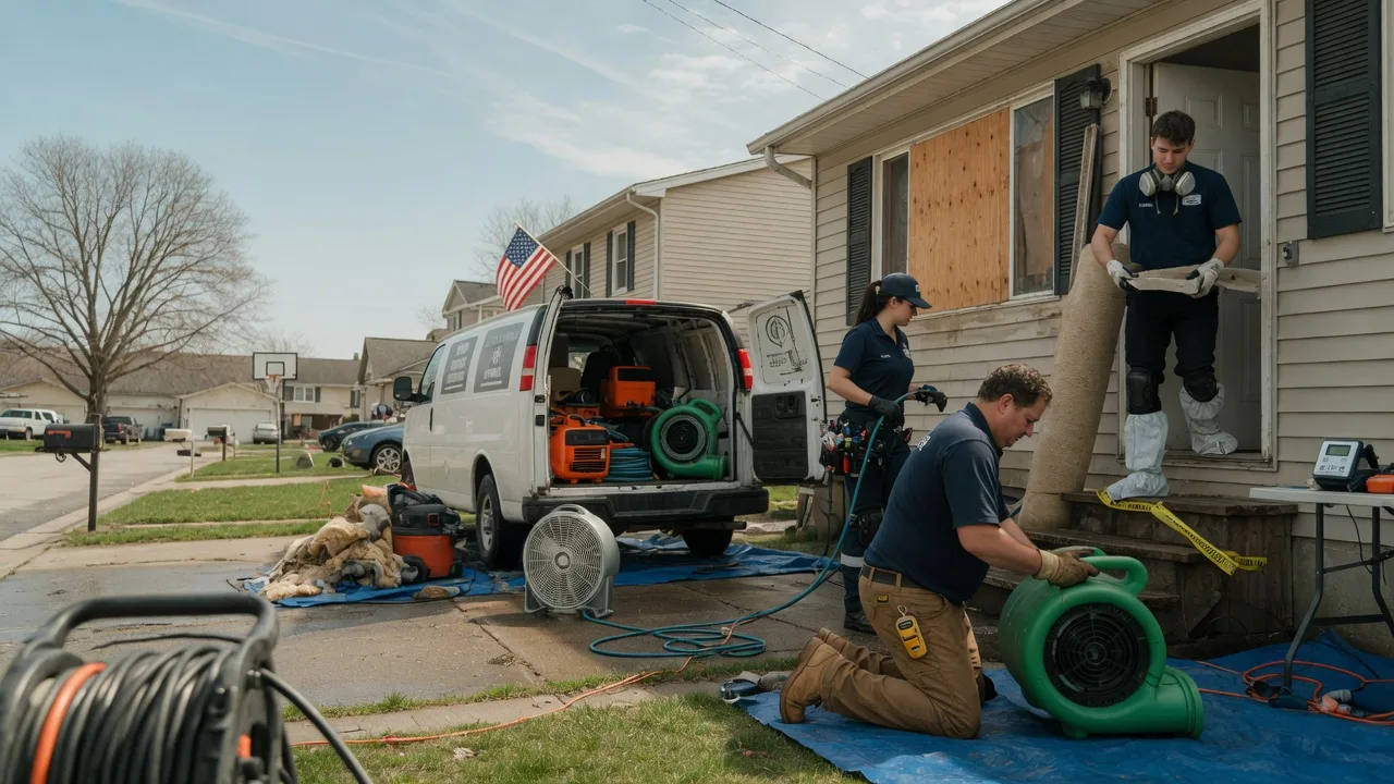 Water Damage Restoration in Quinlan, TX near me